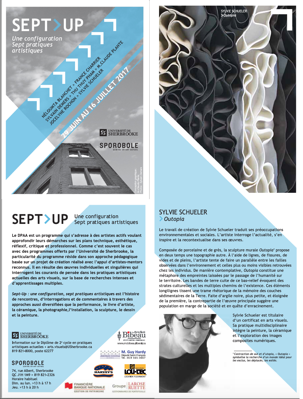 Opuscule - Sept Up - détail - 2017