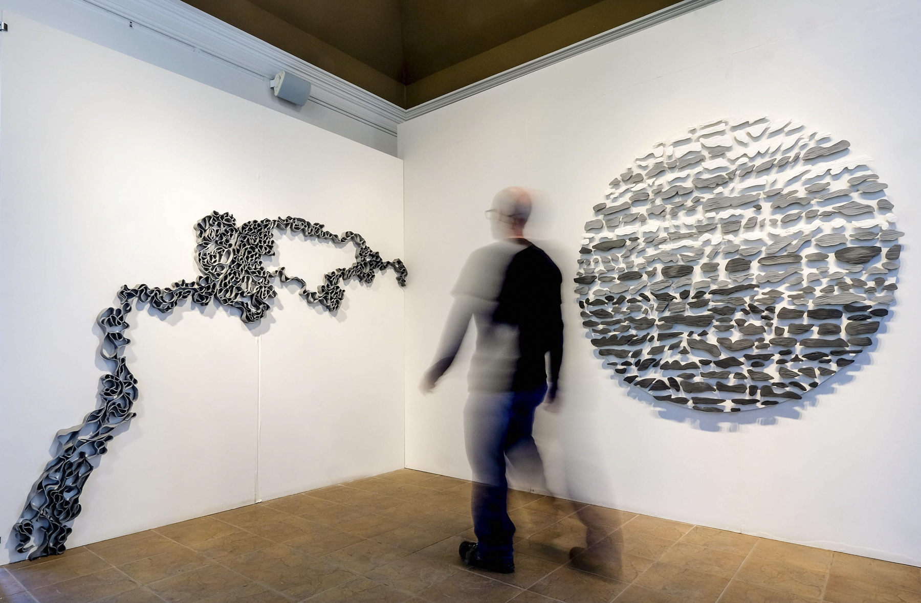 ALTERRE Installation murale Maison des arts et de la culture Brompton © 2018 crédit photo Yves Harnois